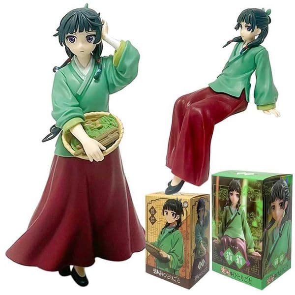 Apothecary Diaries Figure 17cm Mao Mi Action Picture PVC Model Kaii Car Decoration Doll Childrens Toy Christmas Gift W250214 W250214