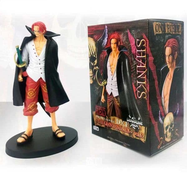 One piece movie red DXF Uta animated character Luffy Nami Robin Shanks cartoon statue PVC series model action character toy W250214