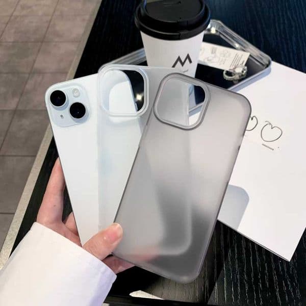 Matte Frosted Soft TPU Cases For Iphone 17 Air 16 Pro Max 15 Plus 14 13 12 11 X XS XR 8 7 Fashion Translucent Silicone Mobile Phone Back Cover Skin
