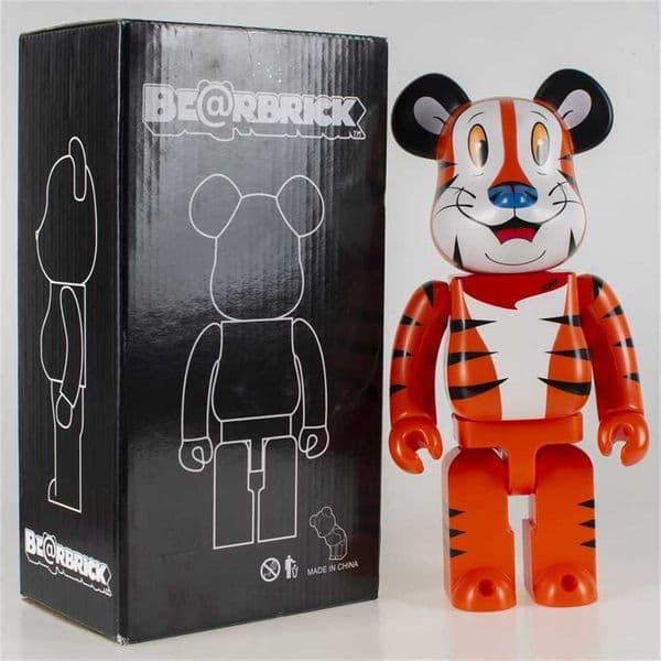 Bearriot ornament tiger TONY Year of the Tiger violent doll building block bear ABS toy 4 W250721