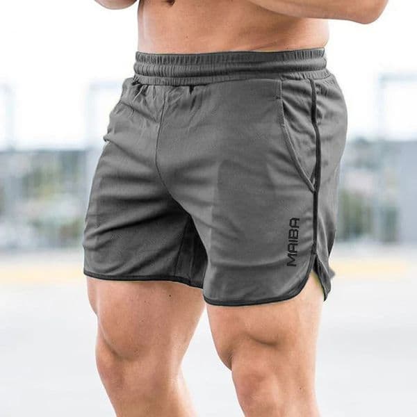 fitness breathable sports shorts running quick drying pants summer ultrathin training quarter 250219