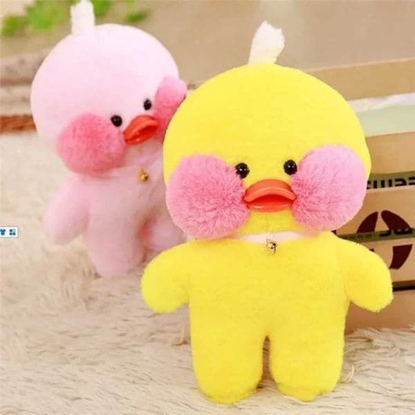 Small Yellow Duck Net Red Little Yellow Duck Plush Toy Duck Doll Children Female Cloth Doll Gift W250219