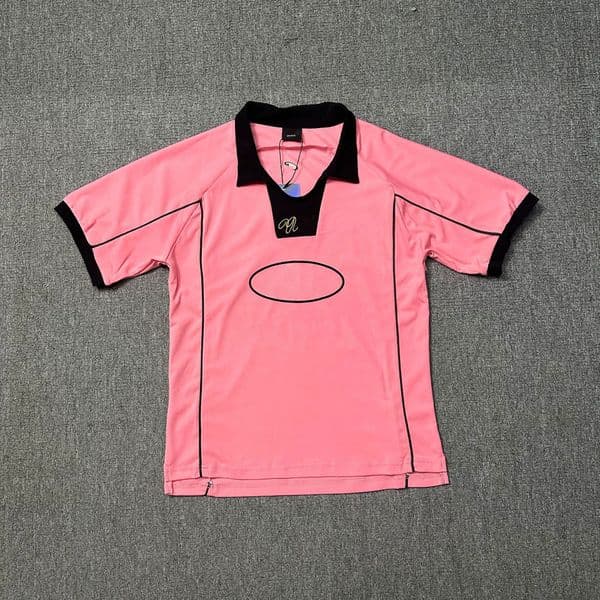 Designer Mens T-Shirt Digital Pattern Letter Print Vintage Sports Casual Football Jersey Y2k Shirts Summer Loose Short Sleeve Tops Men