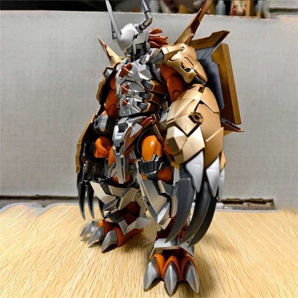 Digimon Figure Model Digital Baby Black War Greymon Mobile Suit Kit Action Figures Anime Peripheral Collectable Toy Gift Yo88