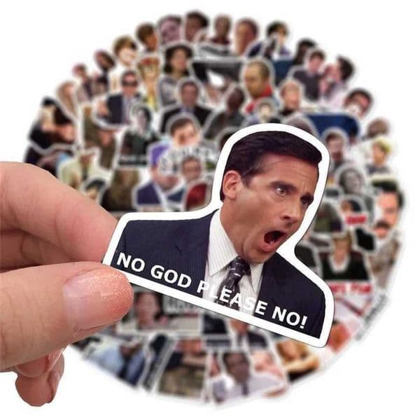 10/30/50/100Pcs Funny Classic TV Show Meme Stickers DIY Scrapbook Laptop Stationary Guitar Suitcase Car Decals Sticker Toy lK99