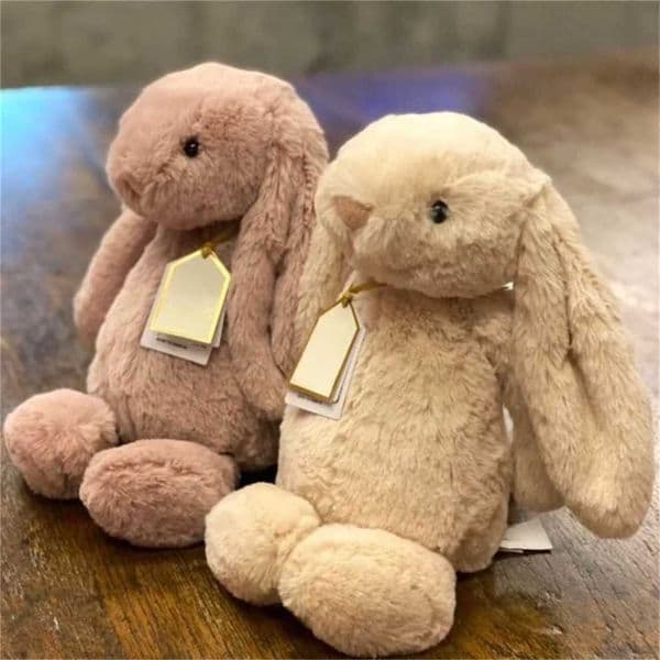 Je With TagsBunny Gold Label Bunny Rabbit Shy Vero Rosa Beige Pink Soft Doll Cute Stuffed Toy Kawaii Plush JC aa891