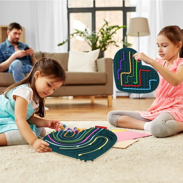New Love Focus Children's Silicone Stress Relief Puzzle Toys Early Education Intelligence Development Factory Wholesale