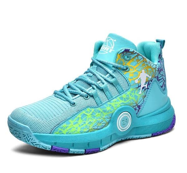 Oversized foreign trade basketball sneaker mens practical sports shoes teenagers running Z 62-4