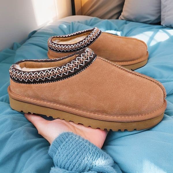 Free tazz Shipping slippers mens Tazz Suede Fur Australia snow winter womens
