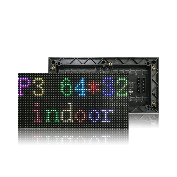 P3 Indoor SMD2121 64x32 dots full color LED Display Module 1 / 16 Scan 192x96mm