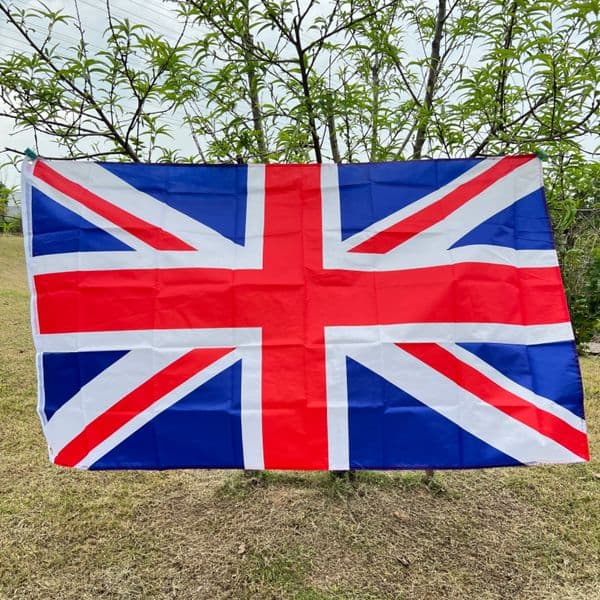 British Flag 90x150cm polyester hangs high quality flags European countries national England UK Flagsports Festival indoor and o
