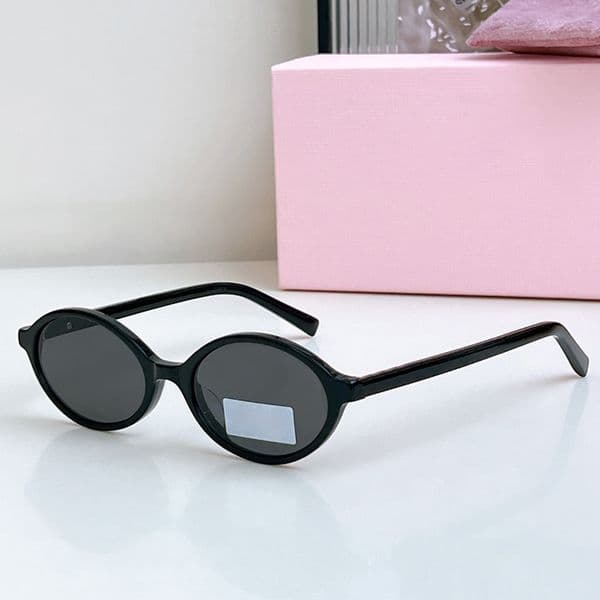 Designer Regard Oval Sunglasses For Women and Men Luxury Sunglasses Bookworm M04Z Small Goggles UV400 Fashion Optical Eyewear With Box