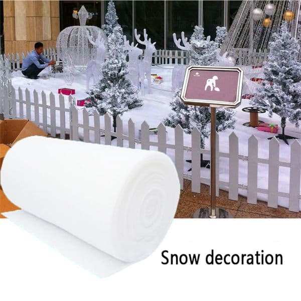 Christmas Cotton Carpet Winter Artificial Snow Blankets Cotton Snow Blanket Christmas Decoration Fake Snow Xmas Tree Ornament