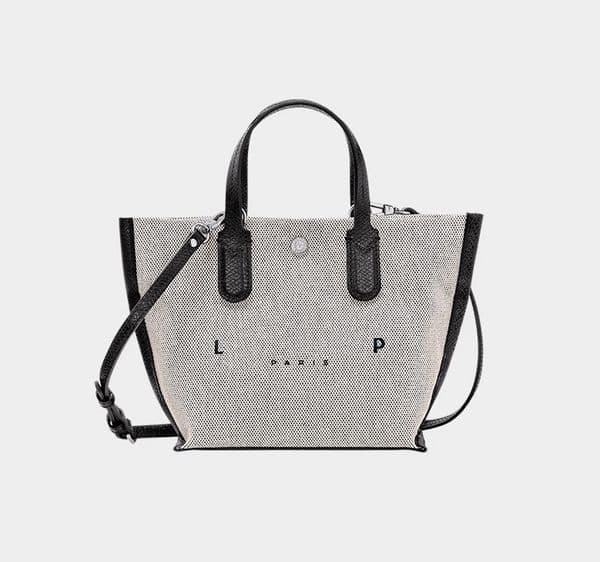 luxury women small canvas tote female designer simple hand letter L ladies bucket fashion solid casual crossbody bag