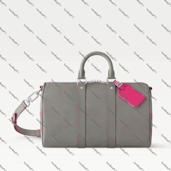 10A All-New Mirror Quality M15023 Boston 34cm Bag Messenger Bag Crossbody Shoulder Bag Men Fashion Luxury Designer Totes Handbag Grey travel bag pillow bag