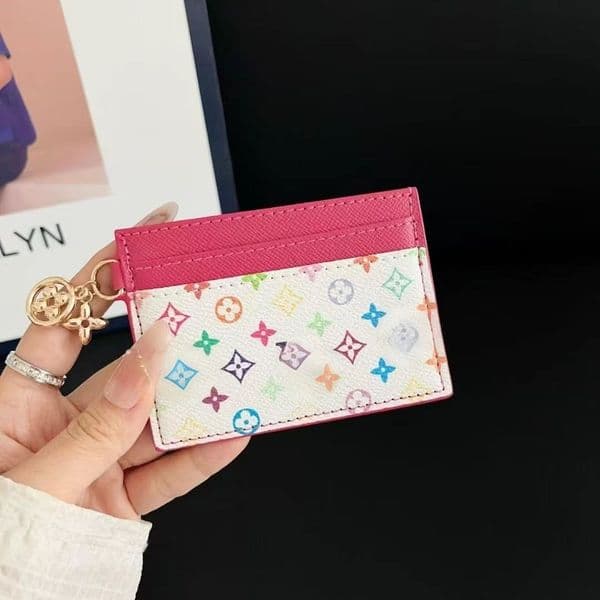 New case multi-hole bit style couple models men and women universal card holder