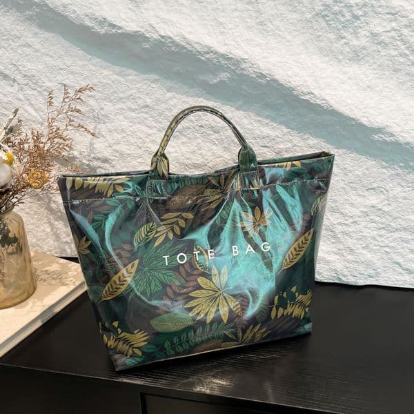 New Designer Bag Large Capacity Free delivery Leopard Print Commuter Tote Bag New Fashion Tote Bag European And American Casual Shoulder Shopping Bag