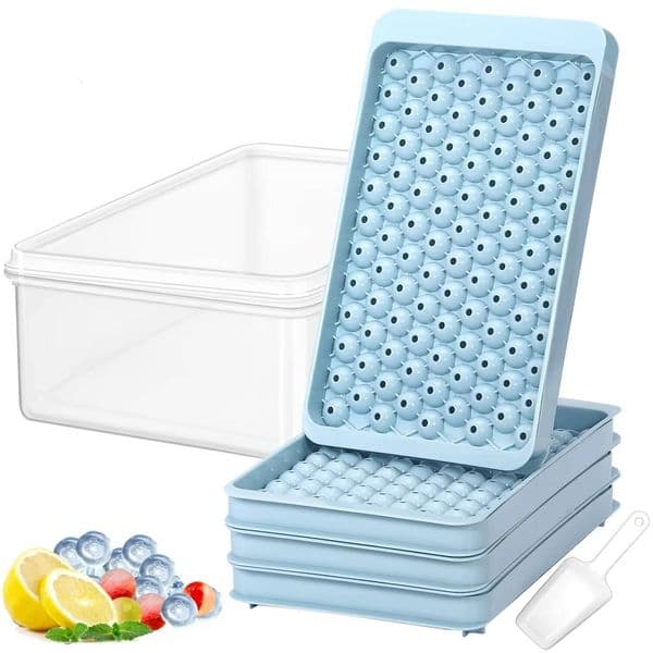 1pc Mini Trays, Upgraded Small Trays Easy Release, 104 Grids Tiny Cube Crushed Ice Tray ice maker