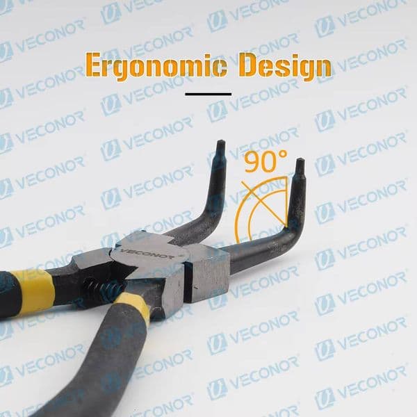 6 Inch new Snap Plier Internal External Straight & Bent Circlip Pliers for Oil Seal Ring Remover Retaining and Remove Hoses tues