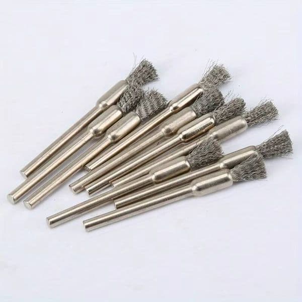 Pen Wire Set Ddmydesign 15Pcs 10Pcs Brush Stainless Steel Scratch Free Flexible Abrasive For Rust Removal Polishing And Deburring
