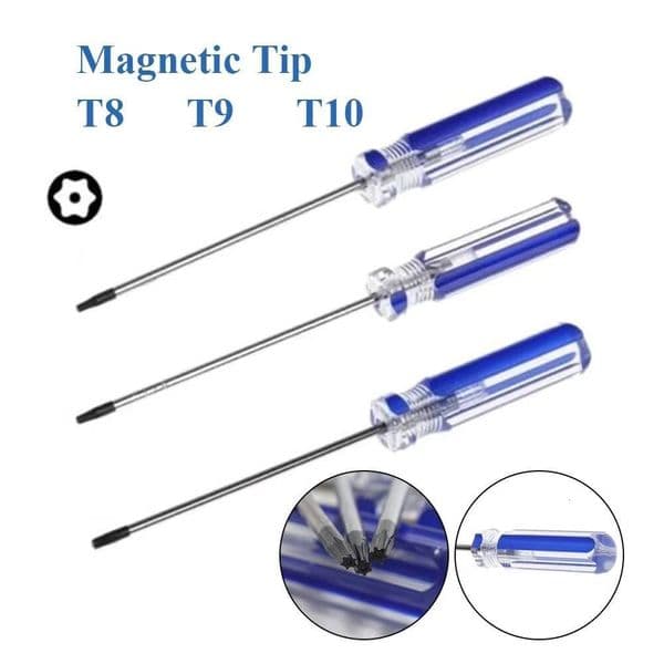 Torx T6 T8 T9 T10 Precision Magnetic Screwdriver Repair Tool With Hole For Hardware Tools Xbox 360 Wireless Controller tues