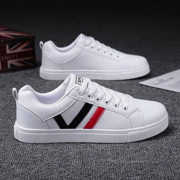 Ddmyoutdoor Ddmyoutdoor Sneakers For Men Light PU Leather Casual Lace Up Vulcanized Outdoor Walking Flats Cheap Mens Shoes Zapatillas Hombre Outdoor Shoes