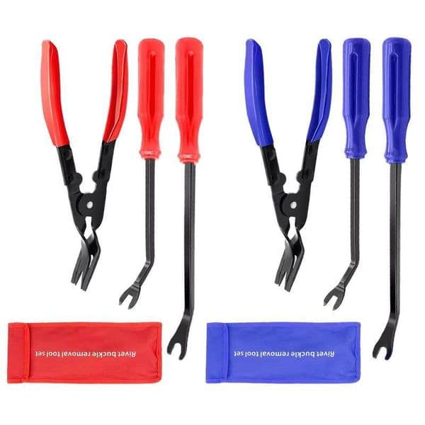 3PCS Stereo new Clip Kit Trim Door Panel Pin Plier For Car Interior Removal Tool tues