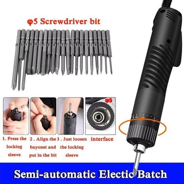 Mini screwdriver DC18-36V electric screwdriver set with a diameter of 4, 5, and 6, electric portable maintenance tool for screwdrivers