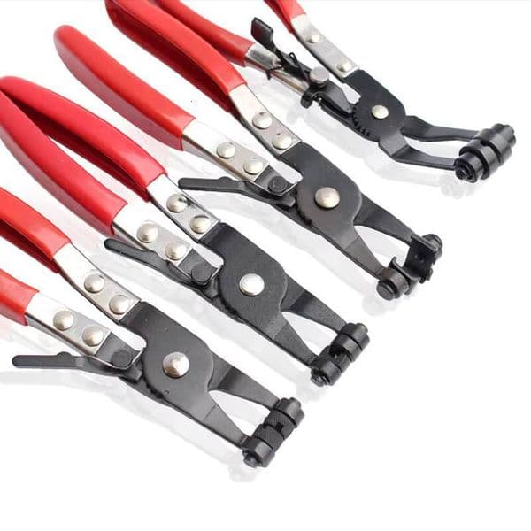 Car Accessories Flexible Wire Long Reach Clamp Auto Pliers Removal Tools for Water Pipe Hose Flat Band Tube Repair Kit