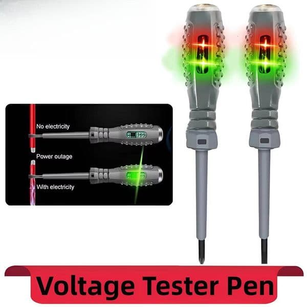 Portable Handheld Voltage Pen Electric Screwdriver Test Pencil Zero Line Induction Power Detector Voltmeter Tester Tools