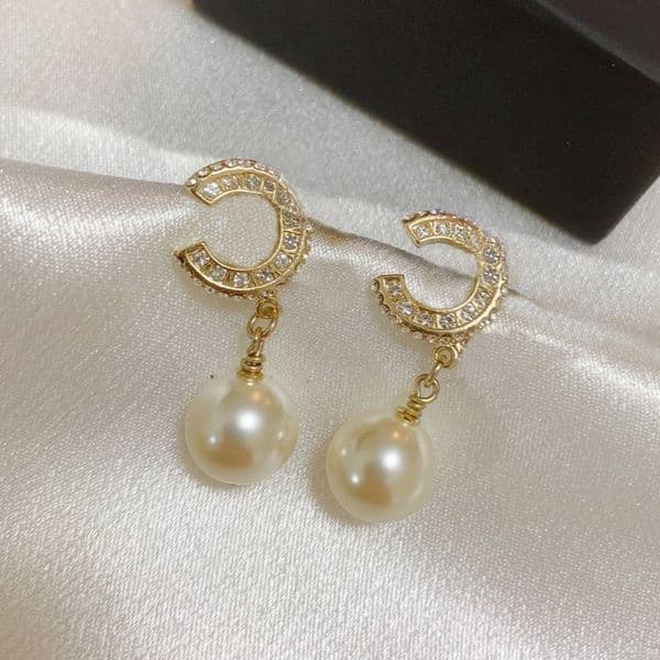 Designer Luxury Stud Earrings For Women Letter Valentine Day Gift Wedding Earrings Party Jewerlry Accessories