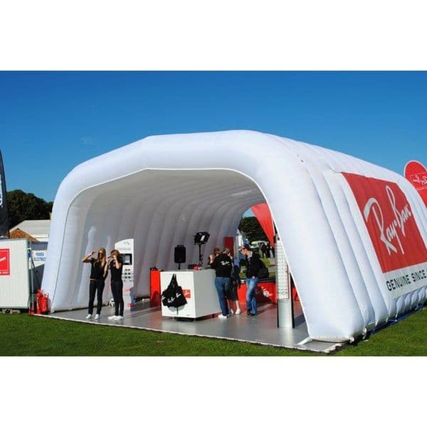 Inflatable Advertising Tent event stage cover Inflatables Channel Aisle with Air Blower for Exhibition Trade Show Business Rent