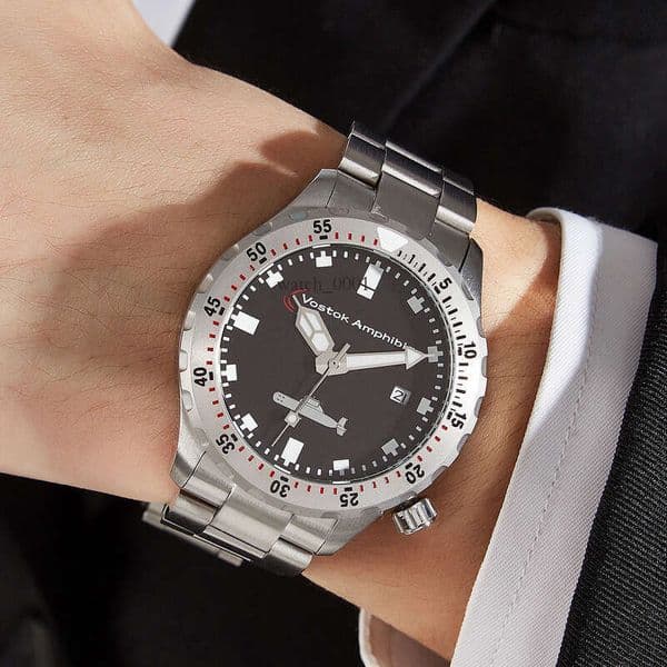 Wristwatches Vostok Amphibia Mechanical Watches Men Automatic Mechanische Automatische Bewegung Uhren Herren Automatik Uhr Armbanduhr Europe 230829 Mens Watch