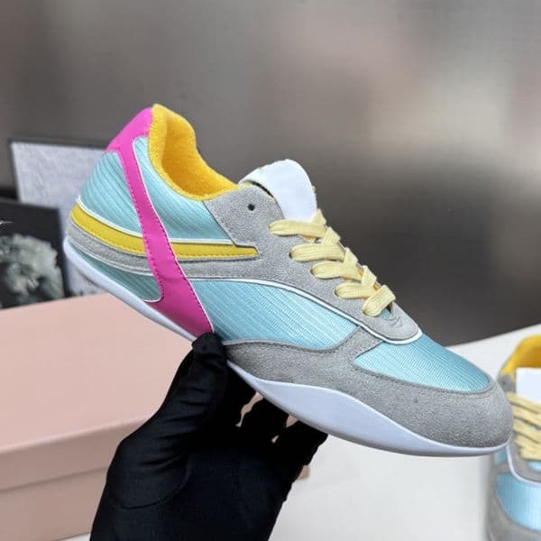 Designer Sneaker Womens New German Training Shoes Lace Up Sneakers Low Top Shoes Rubber Suede Trainers Canvas Outdoor Casual Sports Shoes size 35-40