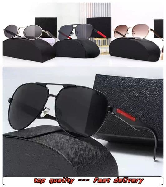 Men Designer Women Sunglasses Fashion Outdoor Eternal Classic Triangle Glasses Retro Metal Goggles Sports Driving Multiple Styles with Box