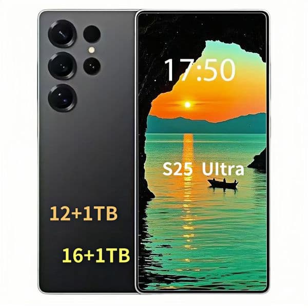 6.9inch 5G S25 Ultra Unlocked English Touch Screen S23 Local Warehouse Android s24 Smartphone Camera Phone HD Display Face Recognition 1TB