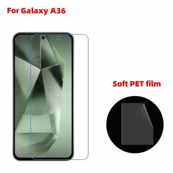Soft Clear/matte Plastic PET film screen protector Guard for Galaxy A03s 166/A03S/A03 S25 Ultra A26 A54 5G S25 Plus A36 10pcs