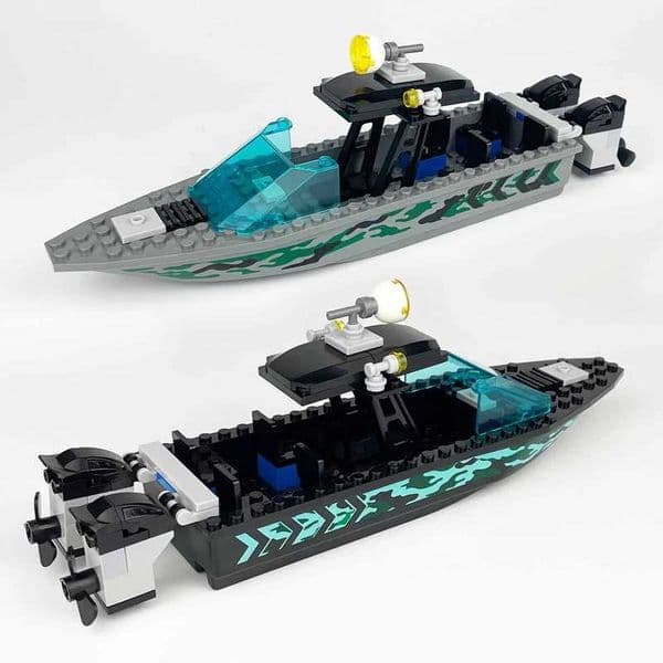 MOC World Camo Submarines speedboats Rubber Boats Weapons War Scene Military Ci Building Blocks Model Bricks Kits Sets Ideas XJ260617