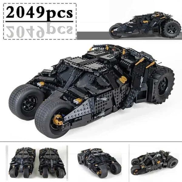 Compatible 76240 Chariot Dark Knight 2049pcs Model Building Blocks Bricks Toys for Children Christmas Birthday Gifts XJ260617