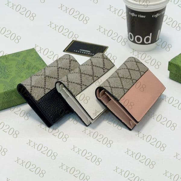 Wallet Brand Fashion Classic Luxury Bifold Short Small Leather Wallets Unisex Designer Wallet Men and women High Quality with Box.