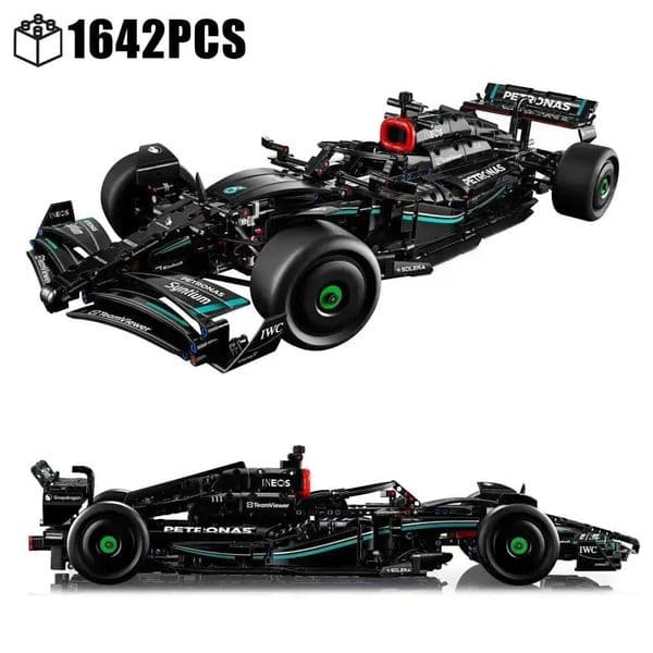 Technical Famous F1 W14 E Formula Ci Speed Racing Car Building Blocks Set Vehicle Model MOC Assembly Bricks Toy for Kids Gifts XJ260617