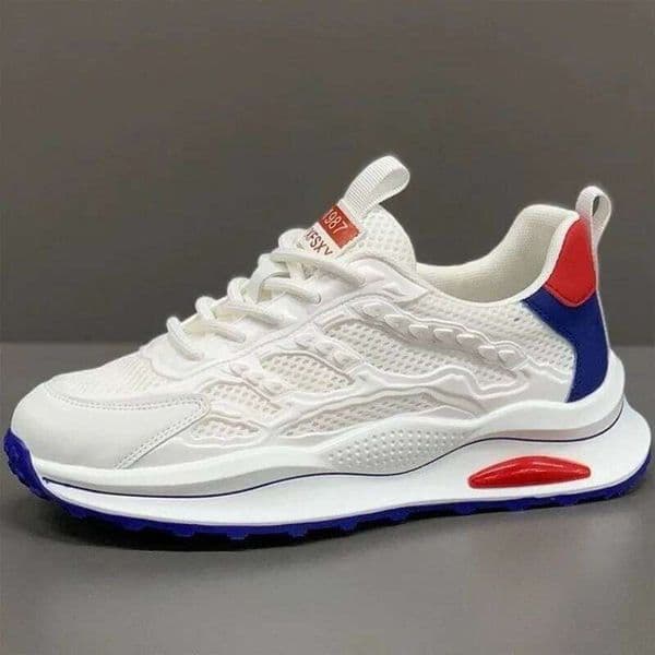 Men's Breathable Mesh Summer 2025 Out Casual Running Soft Bottom Comfort Light Fashion Shoes Thick Sole Sneakers