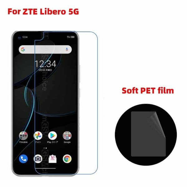 Soft Clear/matte Plastic PET film screen protector Guard for ZTE LIBERO 5G IV Kantan Sumaho4 A402ZT A303ZT Anshin Family Libero 5G II Libero 5G 10pcs