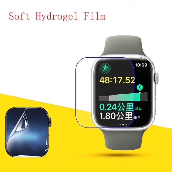 Soft Hydrogel Film Clear HD Transparent Protector Protective Guard Smart watch for Watch Apple Watch Series 9 45MM 10pcs/lot