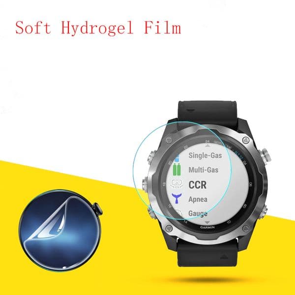 Soft Hydrogel Film Clear HD Transparent Protector Protective Guard Smart watch for Watch Garmin Descent Mk2 MK2I 52mm D38mm 10pcs/lot