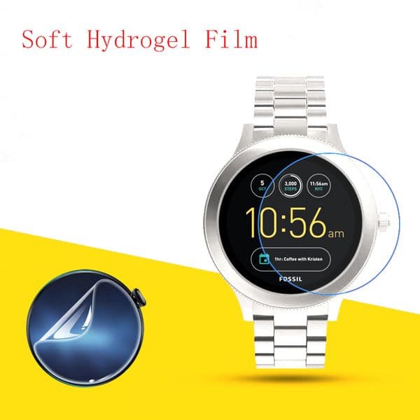 Soft Hydrogel Film Clear HD Transparent Protector Protective Guard Smart watch for Watch Fossil Q Venture Gen 3 10pcs/lot