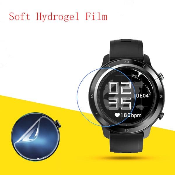 Soft Hydrogel Film Clear HD Transparent Protector Protective Guard Smart watch for Watch Ticwatch GTX 10pcs/lot