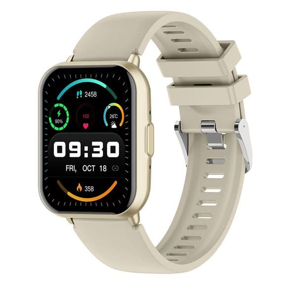 Z169 AI Voice Assistant Smart Watch 1.8 Inch TFT Large Screen Heart Rate Monitor Sports Mode Call Reminder Automatic Magnetic