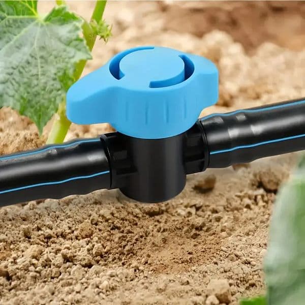 1pc Drip Irrigation 1/2 Inch Stop Valve - Drip Irrigation Line Check Valve Parts