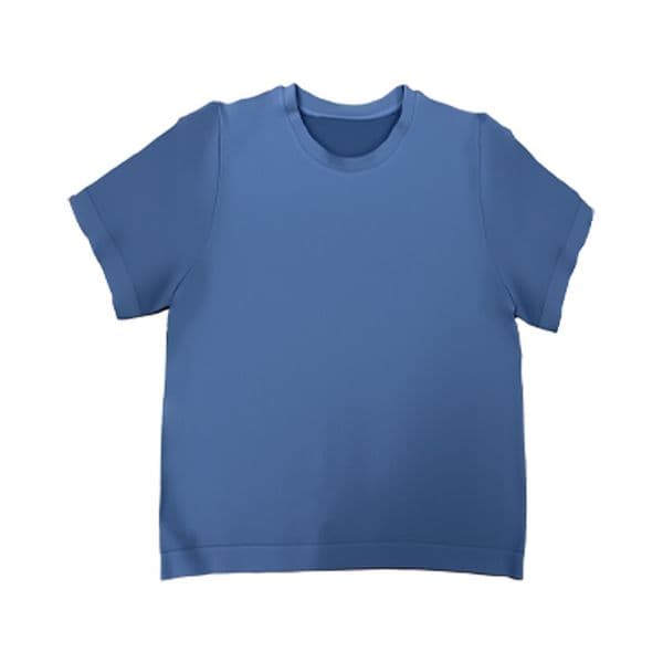 smooth modal blend womens classic navy blue round neck tshirt comfortable and skin friendly full of charm